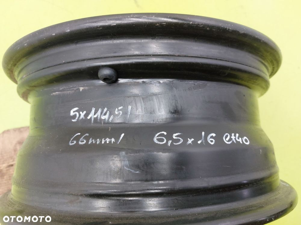 Felga stalowa NISSAN PRIMERA P12 6,5J X 16 ET 40 / 66 MM 5X114.3 - 5