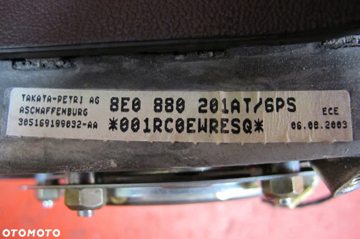 AUDI A3 8P 3 DRZWI DESKA KONSOLA KOKPIT PODUSZKI AIRBAG PASY SENSOR KOMPLET - 4