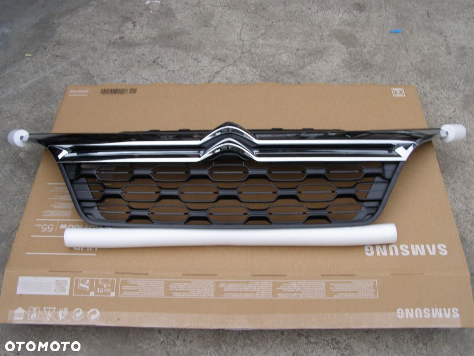 ATRAPA GRILL CITROEN JUMPER ORYGINAŁ nowy 2014- maskownica chrom - 3