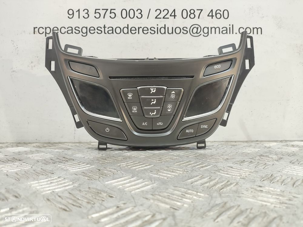 Climatronic Display Sofagem Chauffage AC Painel Comando Opel Insignia A Original - 1