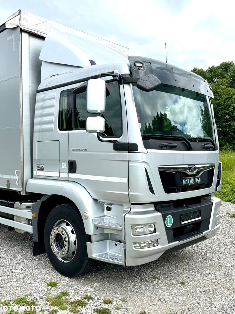MAN TGM 18.340 / FIRANKA / 20 EURO PALET / SPROWADZONY /  9400 ŁADOWNOŚĆ  / E6 / AUTOMAT / WINDA / - 13