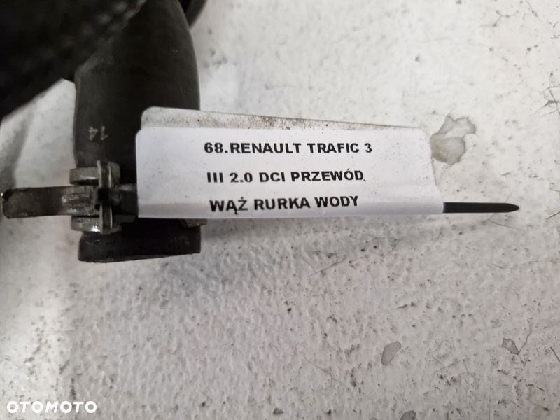 renault trafic iii 3 2.0 dci przewód wąż rurka wody cieczy 144986207r - 8