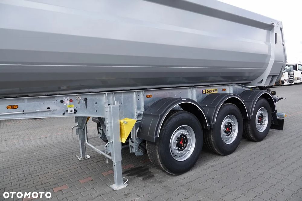 Zaslaw WYWROTKA 24 m3 / FABRYCZNIE NOWA / STALOWA / RYNNA WANNA HP / OŚ  PODNOSZONA / SAF / 2025 ROK - 11