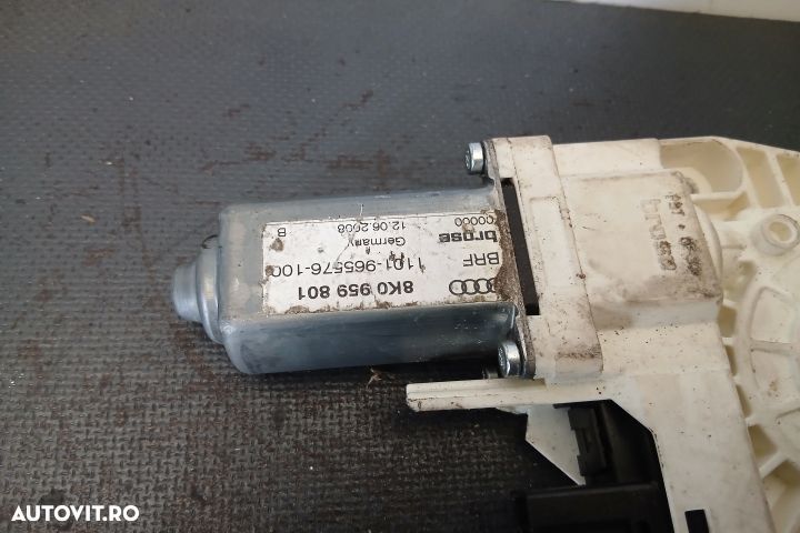 Motoras macara geam fata stanga 8K0959801 8K0959801 Audi A4 B8/8K [fa - 3