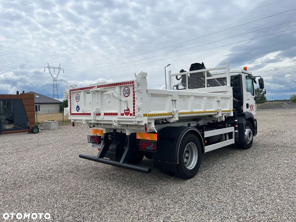 MAN TGM 18.250 EURO 5/ WYWROT 3 STRONY+ HDS HIAB 088/ BORDMATIC - 7