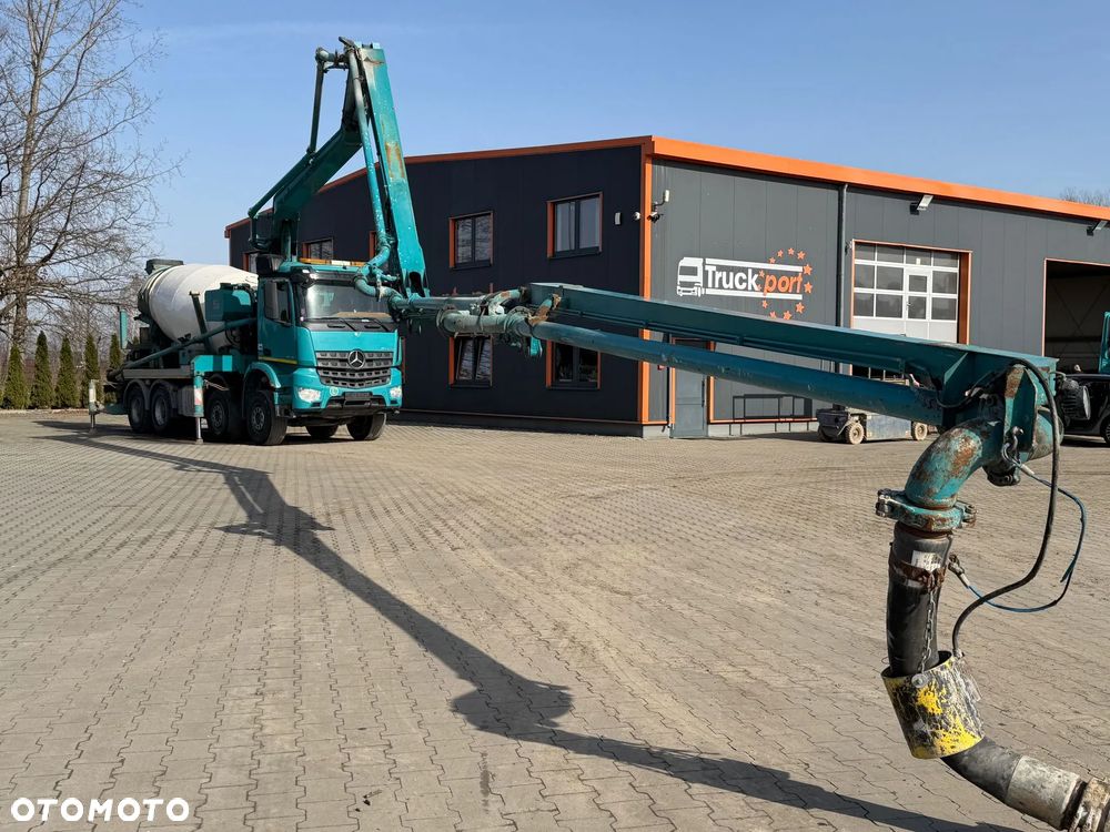 Mercedes-Benz AROCS 3742 8x4 EURO6 POMPOGRUSZKA SERMAC 4Z28 9m3 - 31