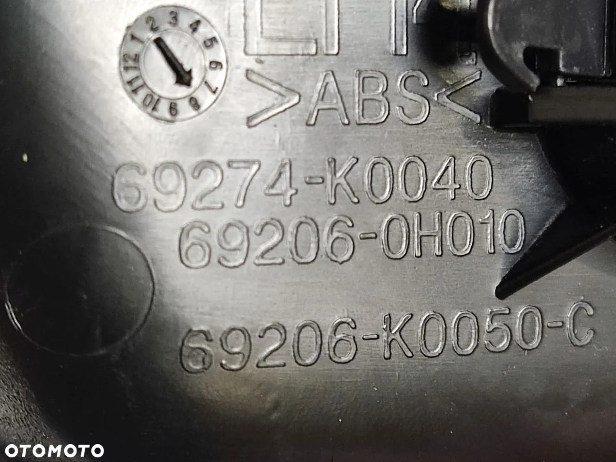 TOYOTA YARIS 19-24r Klamka Wewnętrzna Przód Tył Prawa Lewa - 9