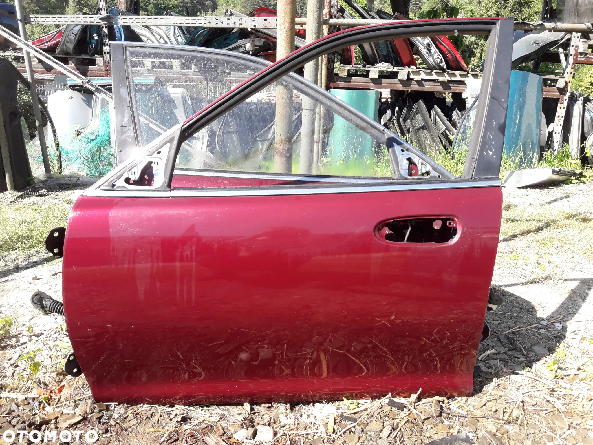 Mazda Xedos 6 92-98  Drzwi Lewe przednie szyba przód - 2