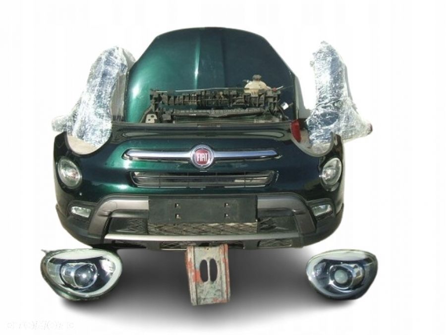 FIAT 500X CROSS MASKA BŁOTNIK ZDERZAK PRZÓD CHŁODNICE WZMOCNIENIE PAS LAMPY - 1