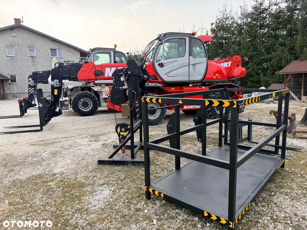 Manitou Ładowarka teleskopowa MANITOU ROTO Mrt 2540 + Privilage 360° obrotowa 2150 2550 bez Dpf i Adblue  PILOT sterowania Kosz Widły manitka silnik Mercedes  Wciagarka  1 właściciel KLIMA serwisowana Merlo - 25