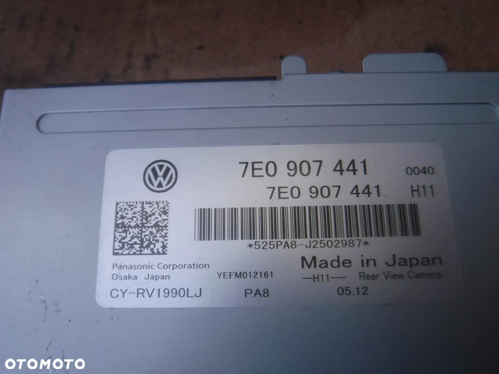 Vw T5 Lift T6 multivan caravelle sterownik kamery cofania 7E0907441 - 2