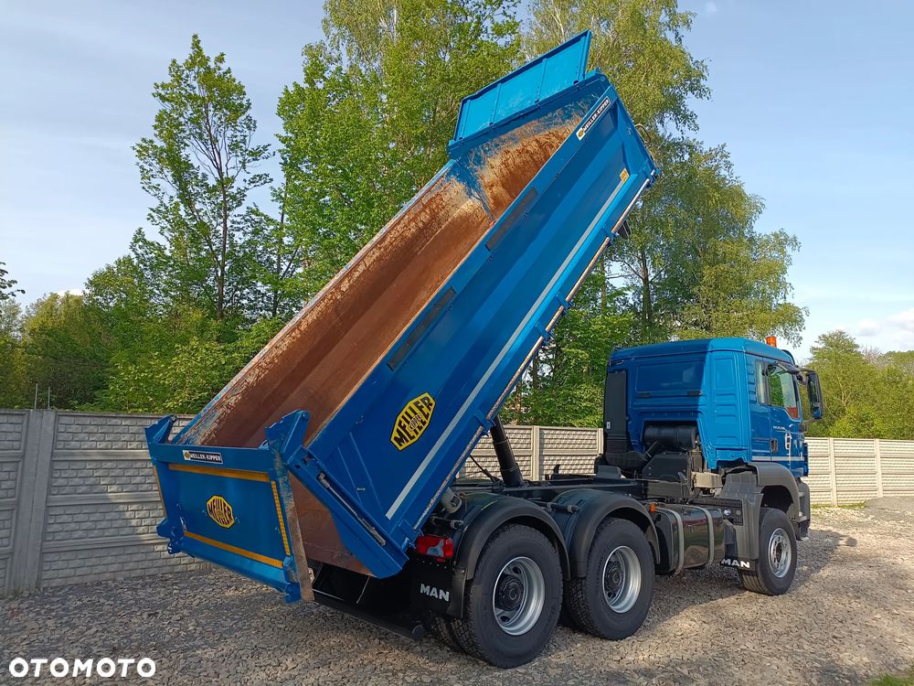 MAN TGS 26.360* 6x4 * 158400km* MEILLER KIPPER 3-stronny* RESOR* Stan Idealny* z NIEMIEC - 19