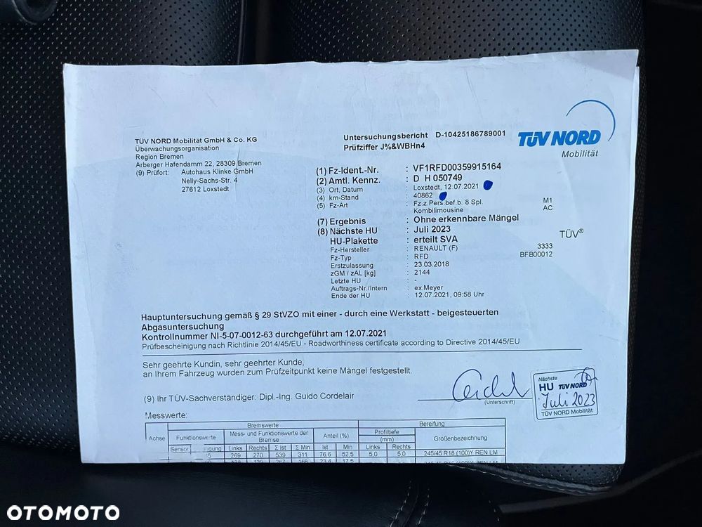 Renault Talisman Grandtour ENERGY TCe 200 EDC INITIALE PARIS - 37