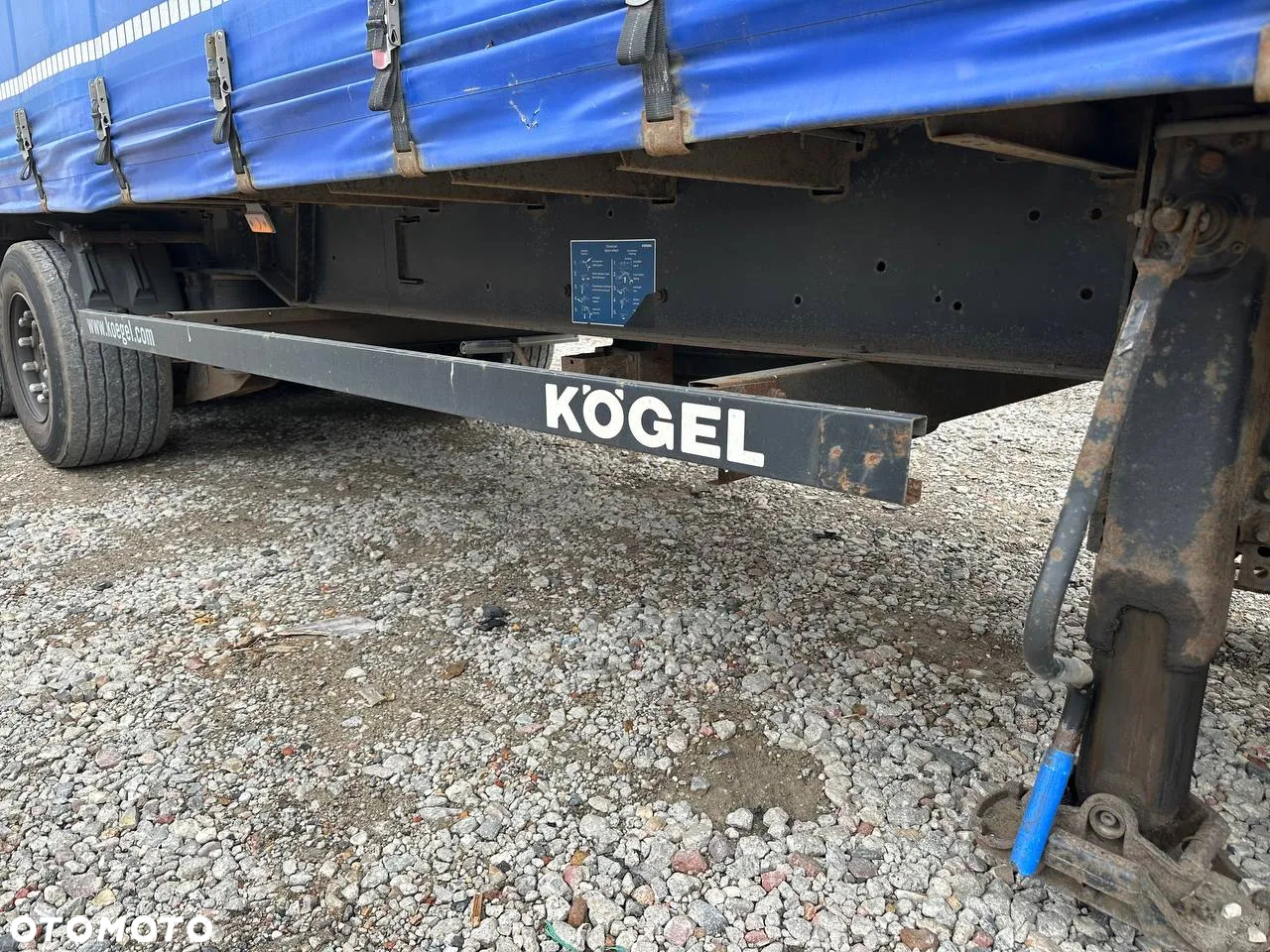 Kögel / FIRANKA MEGA / SAF / OŚ PODNOSZONA - 6