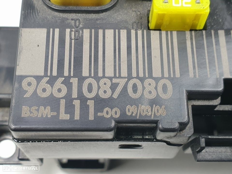 CAIXA RELÉS / FUSÍVEIS PEUGEOT 307 2006 -9661087080 - 12