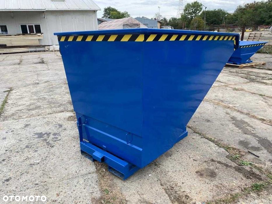 Kontener Samowyładowczy NTK 1100 Litrów.Koleba pojemnik metalowy - 3