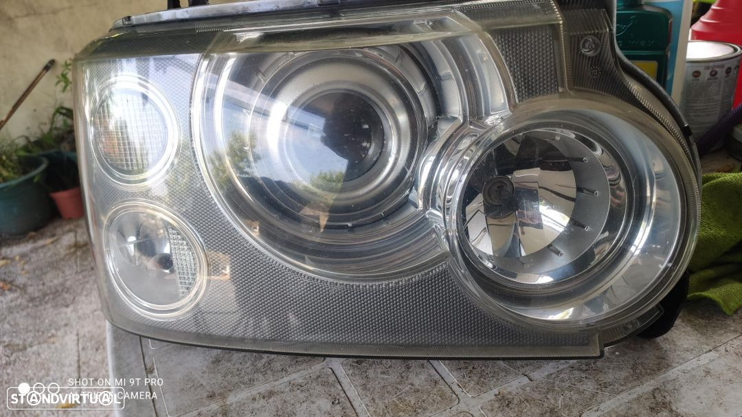farol direito Xenon Range Rover 2007 - 2