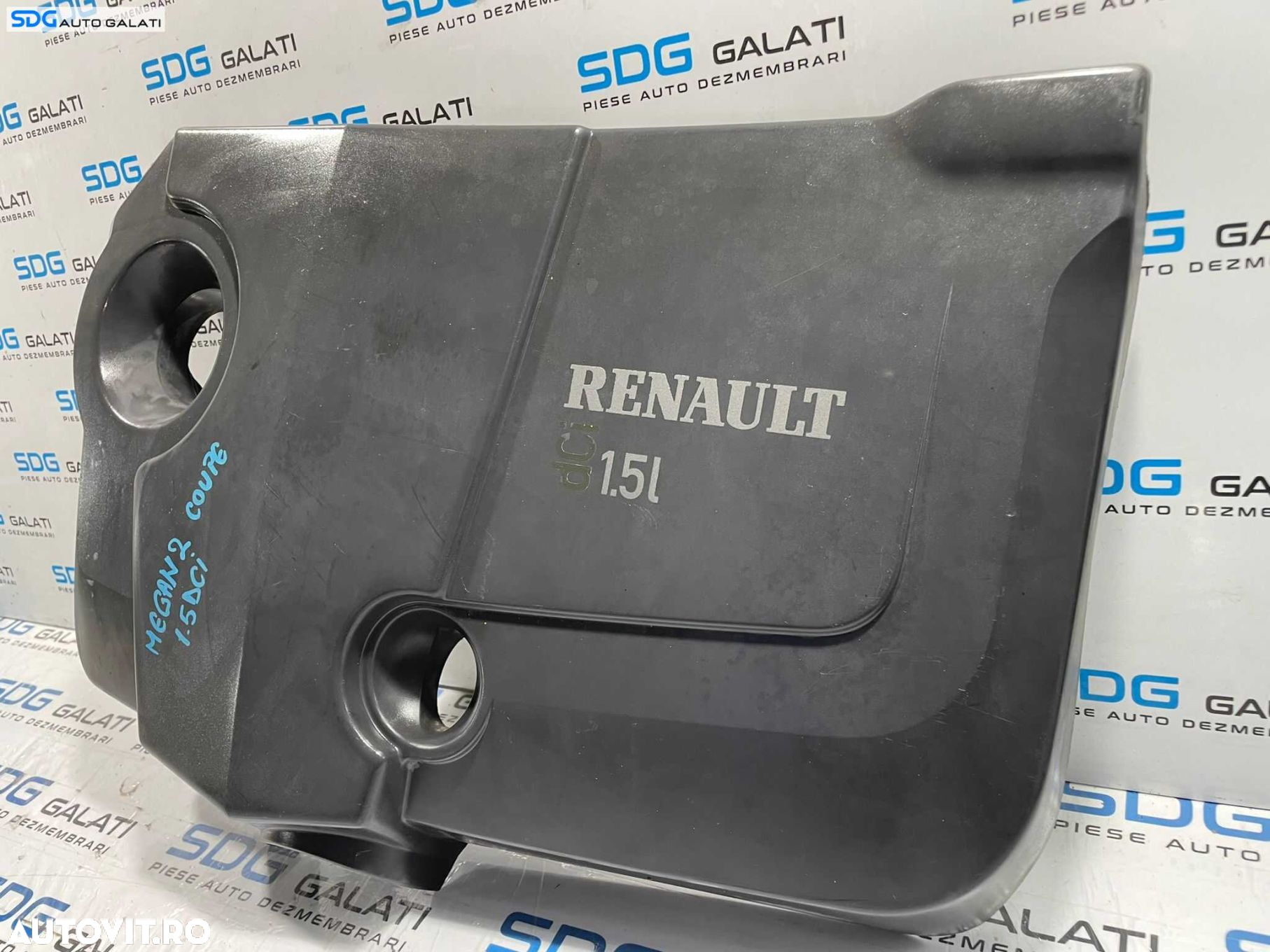 Capac Plastic Protectie Motor Renault Megane 2 1.5 dCi 2002 - 2008 Cod 8200404674 8200365952 [L4628] - 2