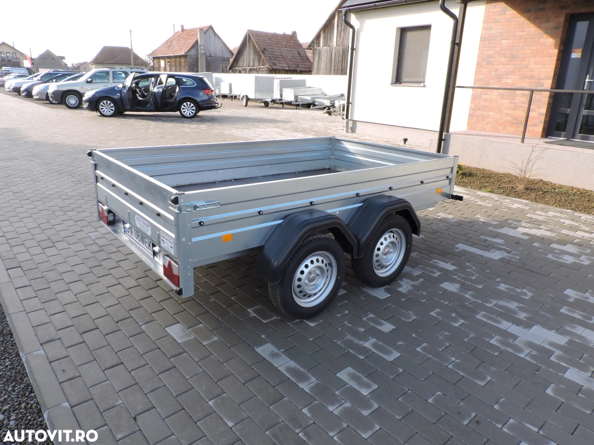 Trailer Europe Trailer Europe ALFA -1,2 AXE ,Arc de foi,Al,750-3500kg - 8