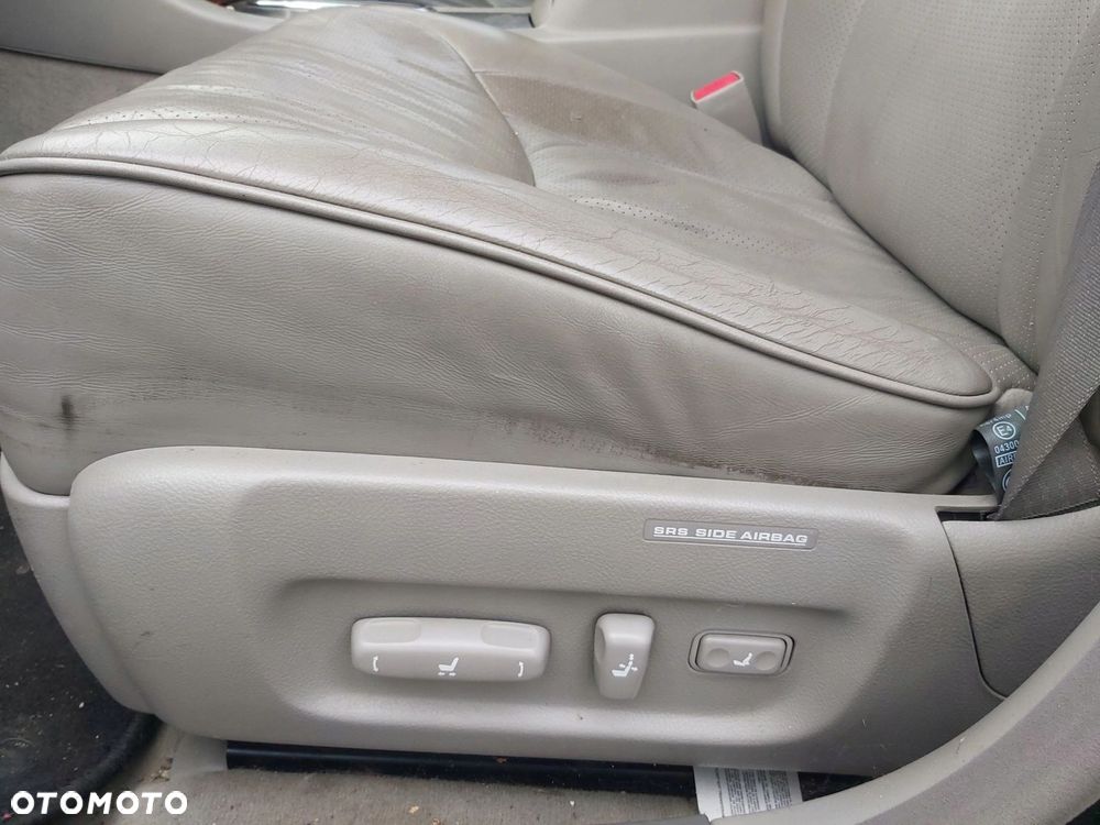 LEXUS LS 430 III fotel lewy prawy przód tył komplet skóra - 3