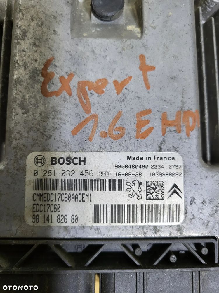 Sterownik komputer silnika Peugeot Citroen - 2