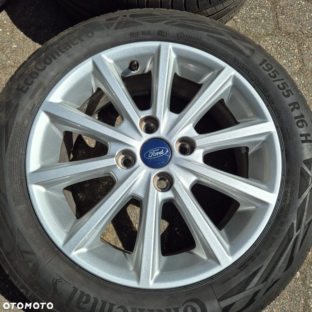 LATO KOŁA 195/55 R16 ORYGINAŁ FORD FIESTA ST B-MAX 4x108 - 2