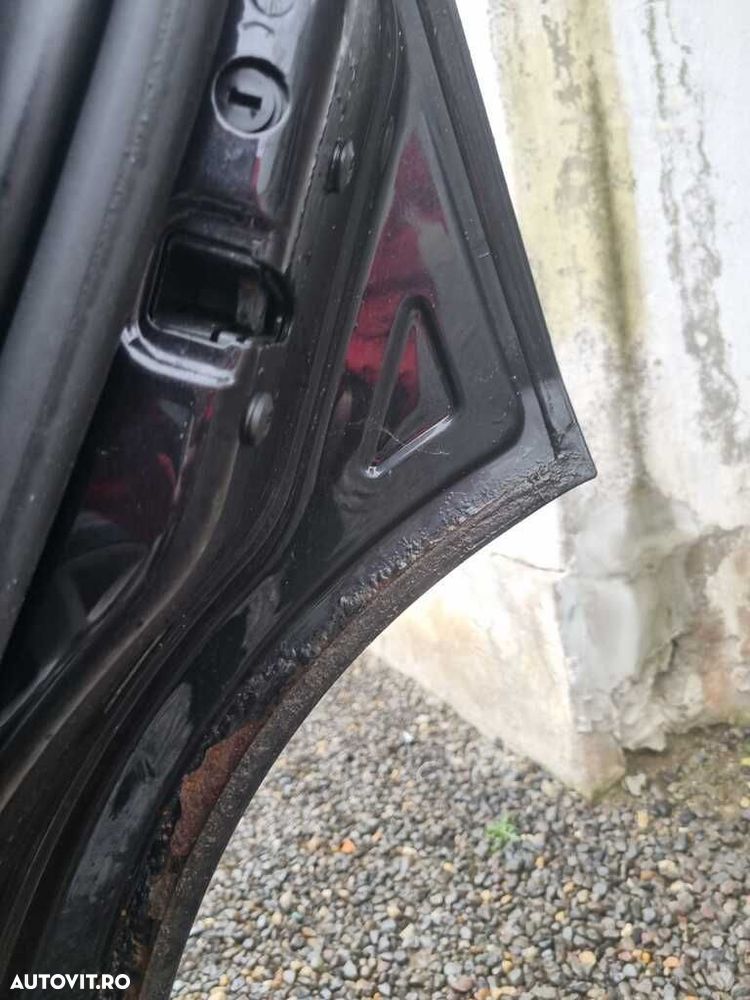 Usa Dreapta Spate Porsche Cayenne 2002 - 2006 SUV 4 Usi NEGRU Z4 / C9Z (1131) - 3