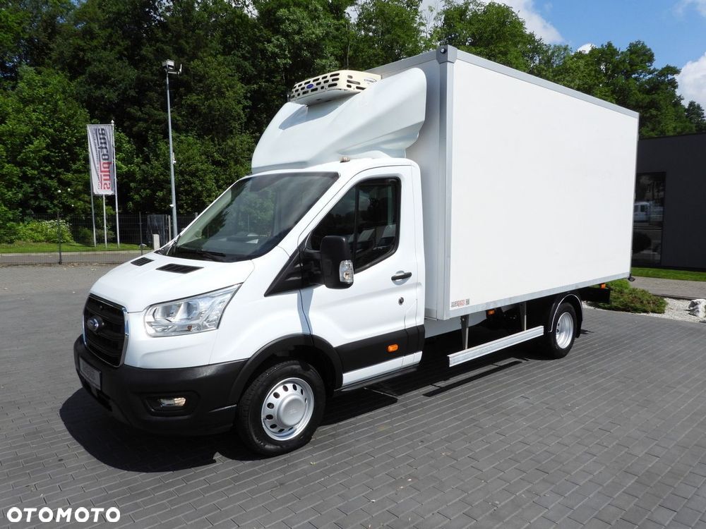 Ford TRANSIT CHŁODNIA KONTENER 0*C 8 PALET TEMPOMAT BLIŹNIACZE KOŁA KLIMATYZACJA  130KM - 7