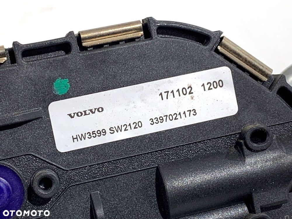 MECHANIZM WYCIERACZEK PRZÓD  VOLVO V60 I (155, 157) 2010 - 2018 2.0 D3 110 kW [150 KM] olej - 5