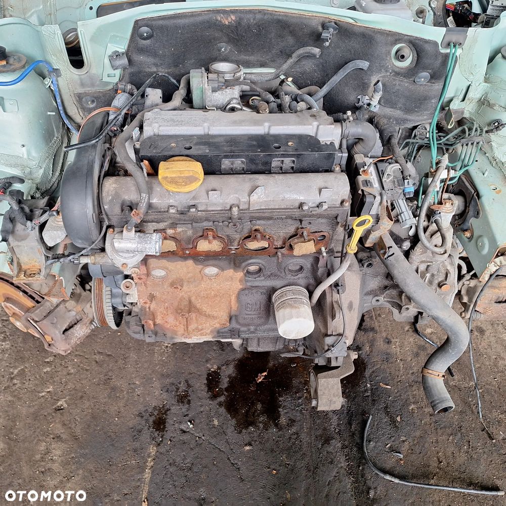 SILNIK OPEL ASTRA MERIVA CORSA COMBO AGILA 1.4 16V Z14XE STAN BDB GWARANCJA - 1