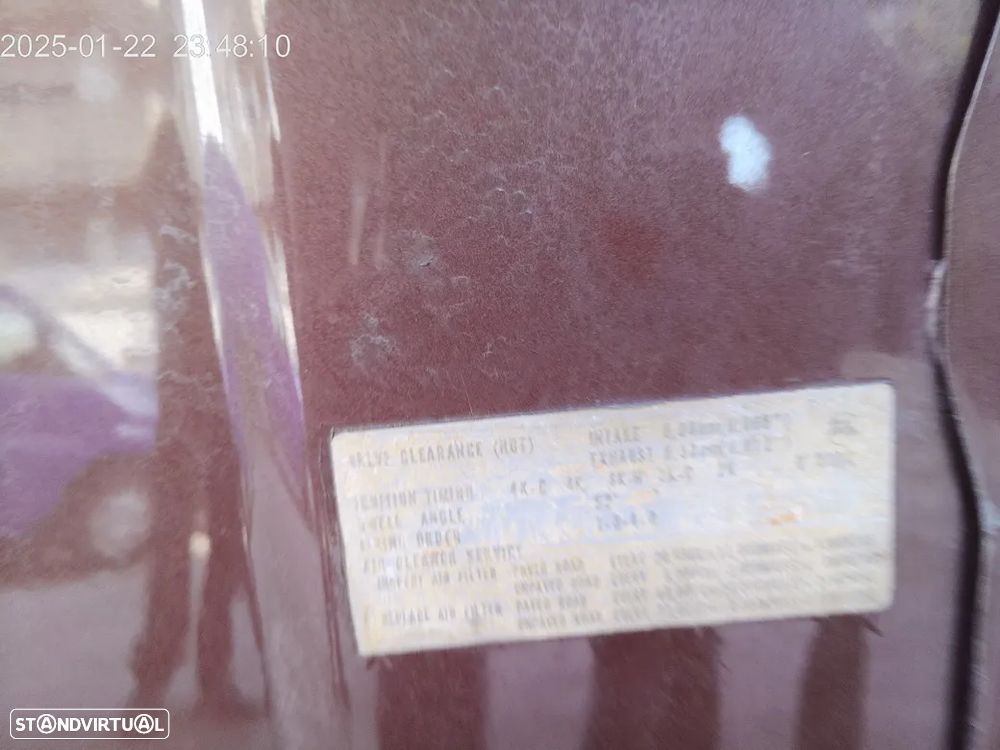 Toyota KE70 capot - 8