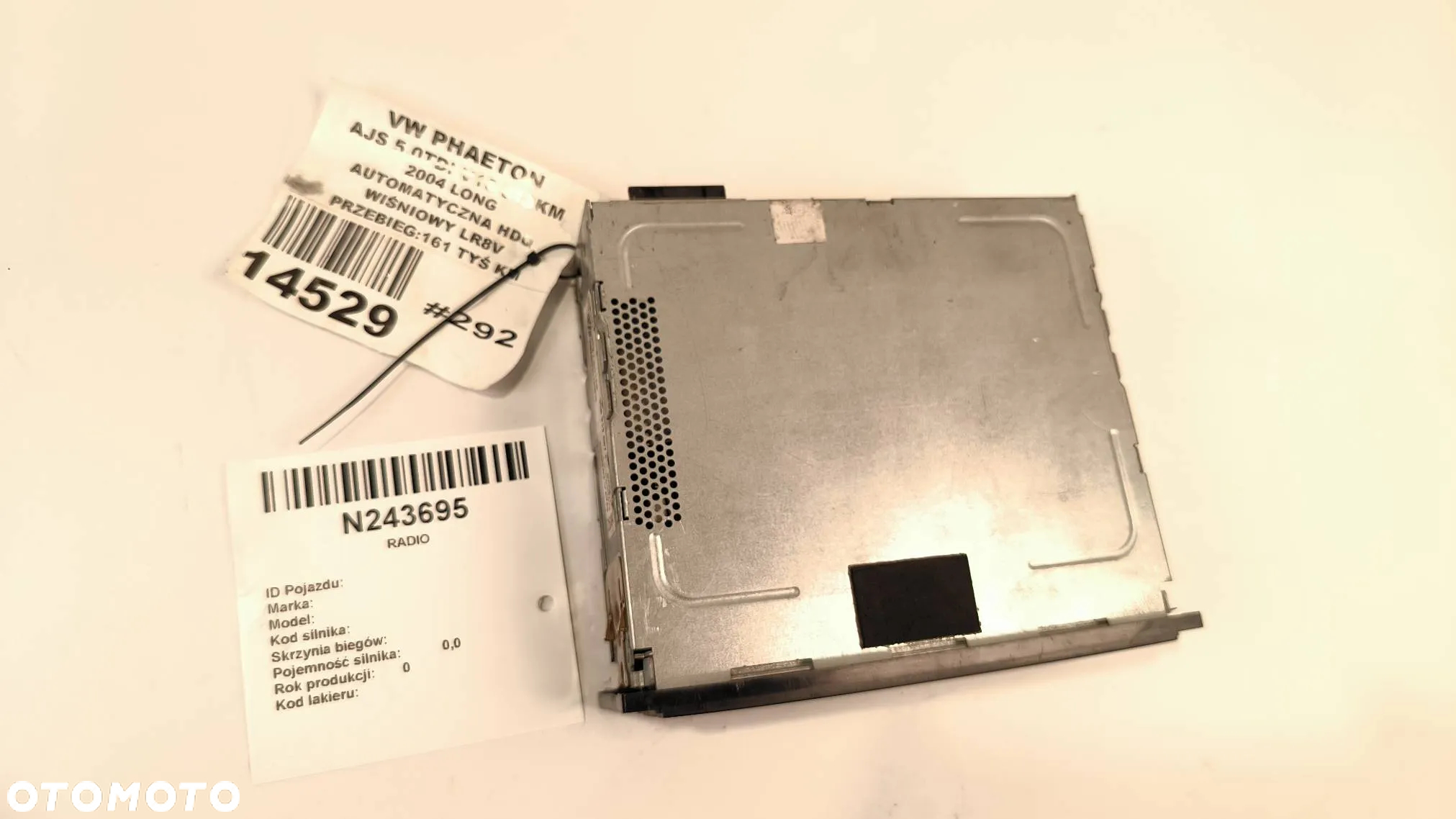 Stacja multimedialna CD DVD A2C53082228  Volkswagen, Phaeton - 2