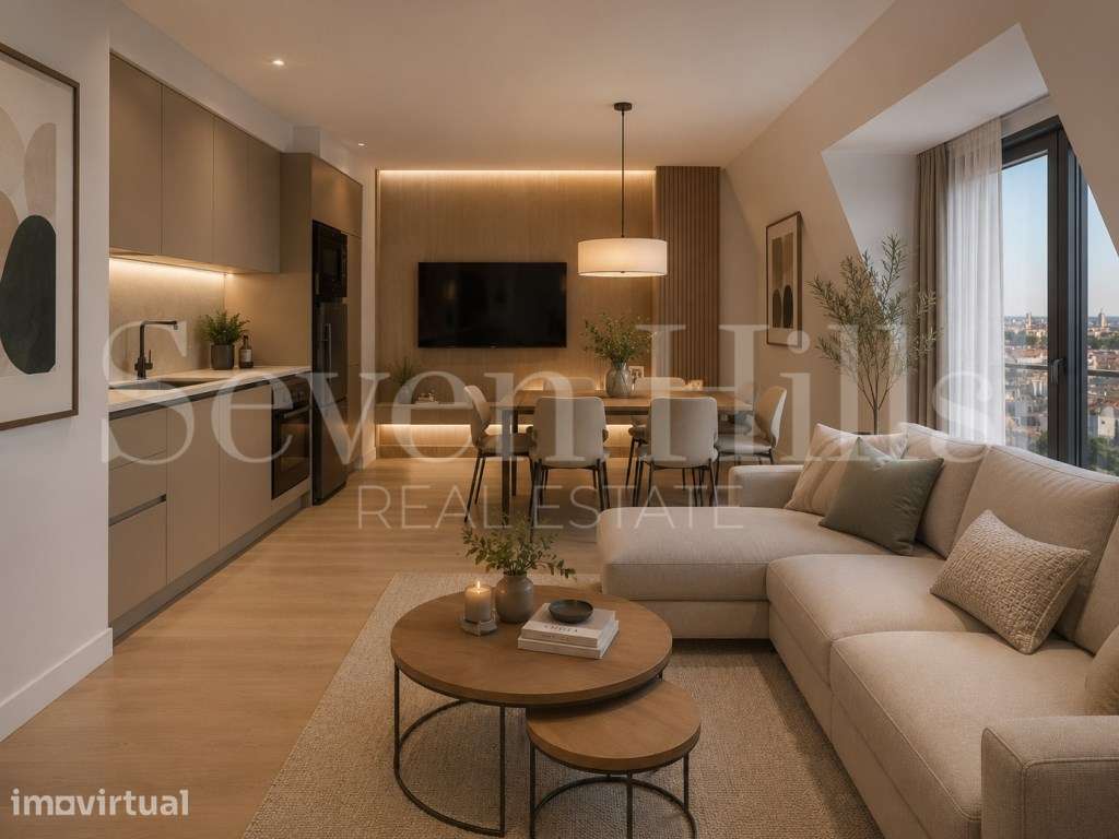 Apartamento T3 com Aparcamento - Grande imagem: 2/5