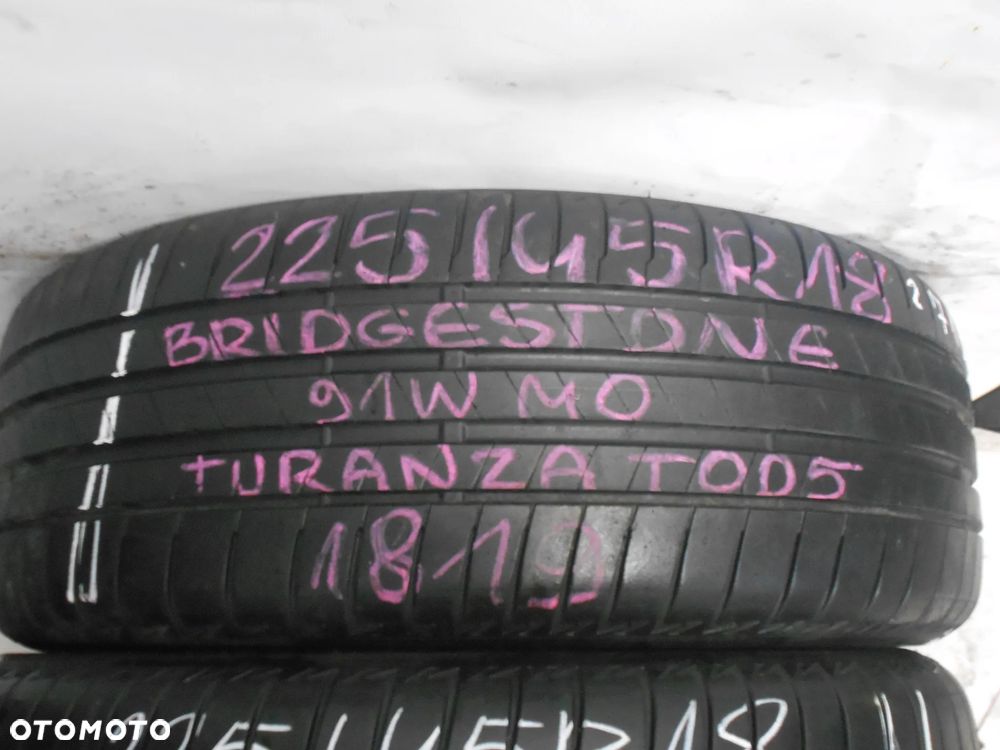 OPONY 225/45R18 BRIDGESTONE TURANZA T005 MO DOT 2719 6.8MM - 2