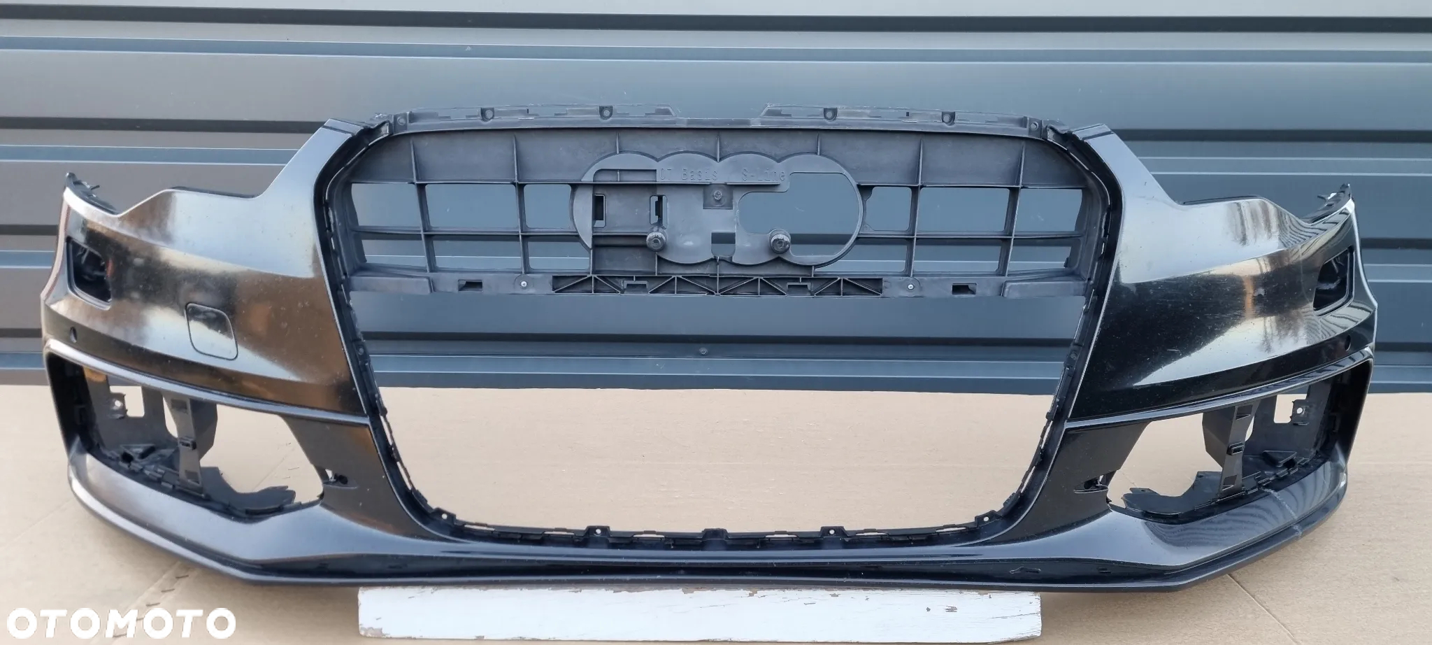 Audi A6 C7 S-LINE 11-14 zderzak przód oryginał MB014 - 2