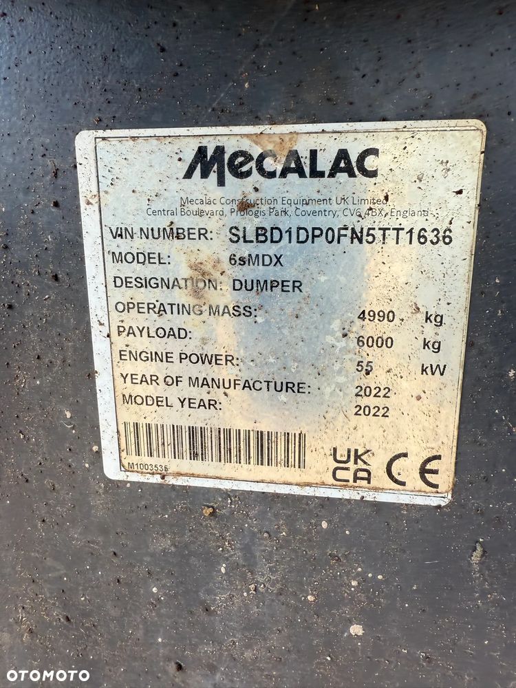 Mecalac 6S MDX - obrotowe - 15