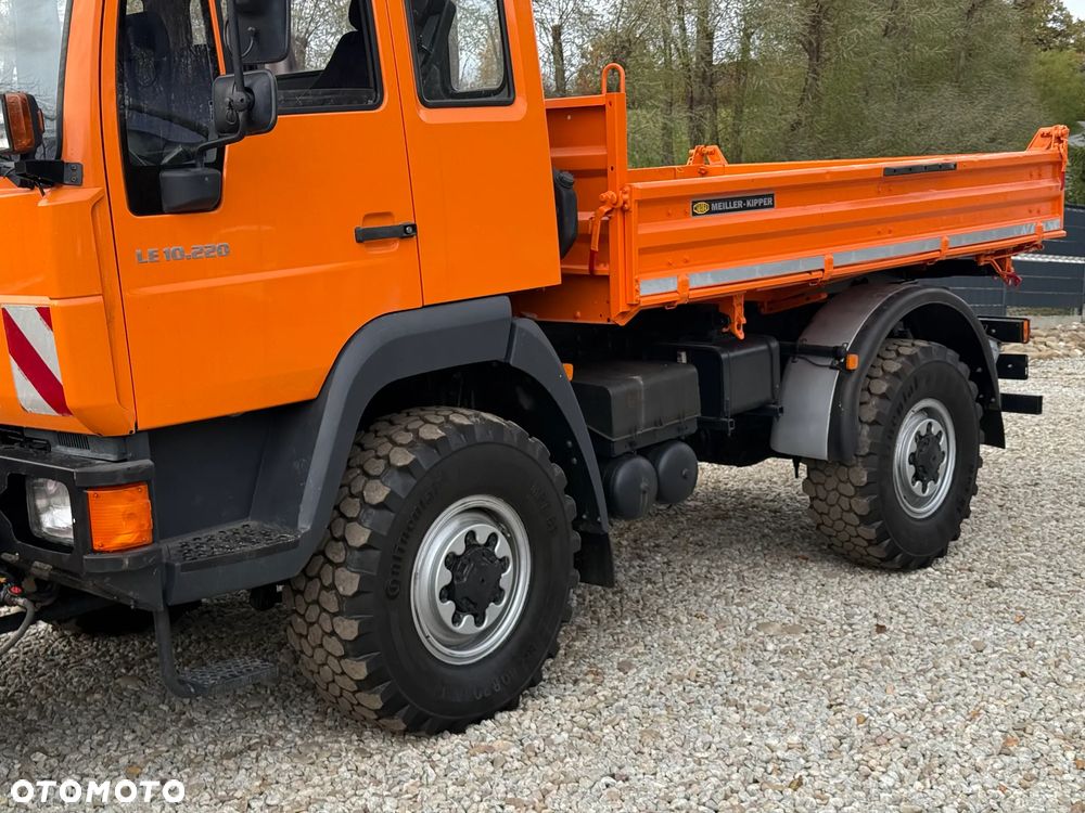 MAN * MAN 10-220 * Kiper Wywrotka Meiller * 4x4 * Zimowe Utrzymanie * Unimog * - 7