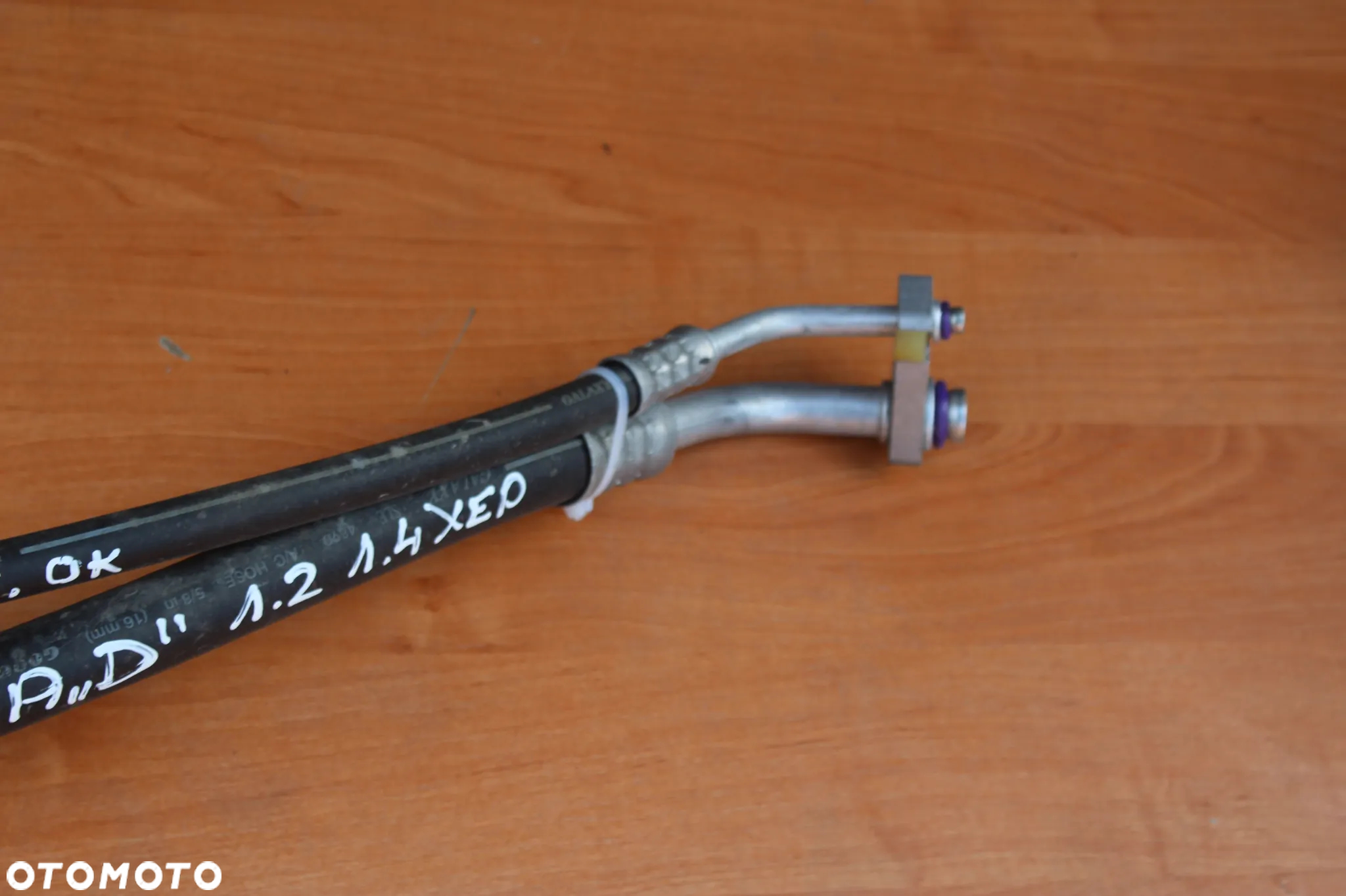 PRZEWÓD PRZEWODY RURKI KLIMATYZACJI OPEL CORSA D 1.2 / 1.4 - 2