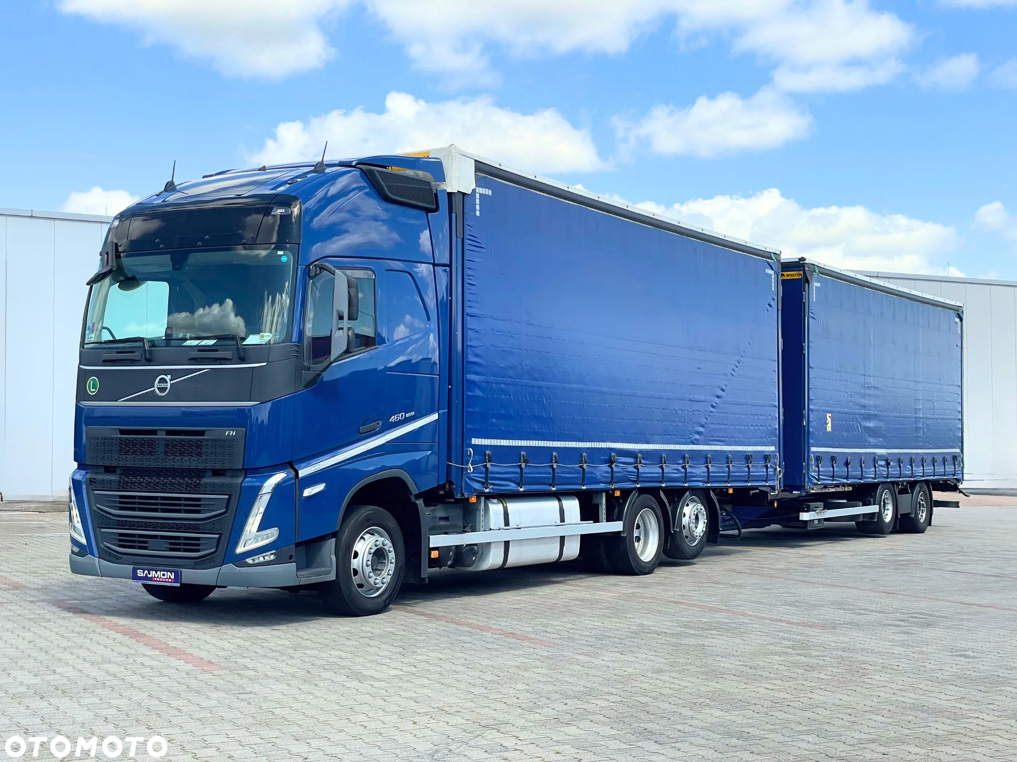 Volvo FH 460 / ZESTAW TANDEM 120M3 / PRZEJAZDOWY / SALON PL - 2