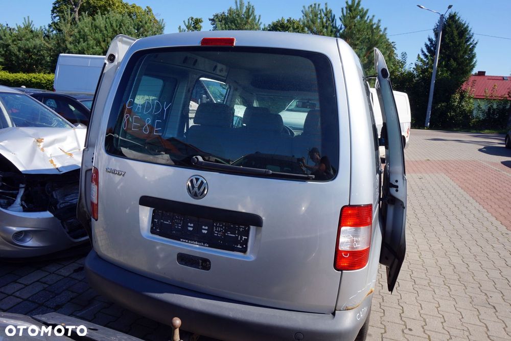 KLAPA BAGAŻNIKA TYLNA CADDY III PH1 LA7W  SREBRNY VOLKSWAGEN 2003-2010 - 1