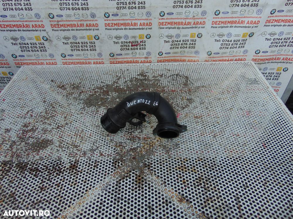 Conducta intercooler Fiat Ducato 2.2 euro 6 cod 7800704200 teava conducta intercooler - 1
