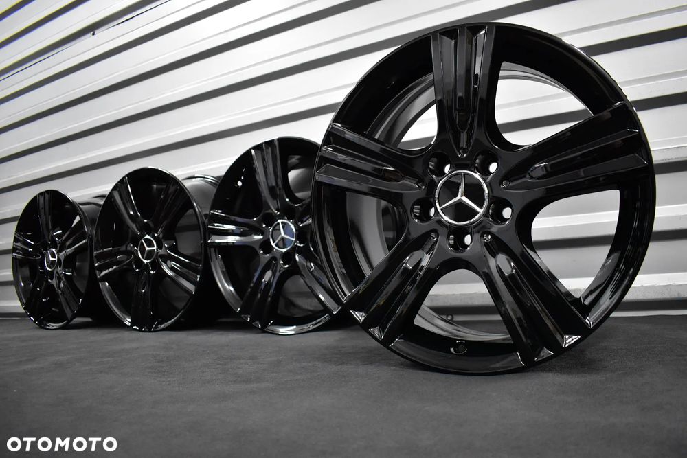 Felgi 5x112 R17 Mercedes A B C W204 W205 E CLA GLA V Vito ORYGINAŁ - 1