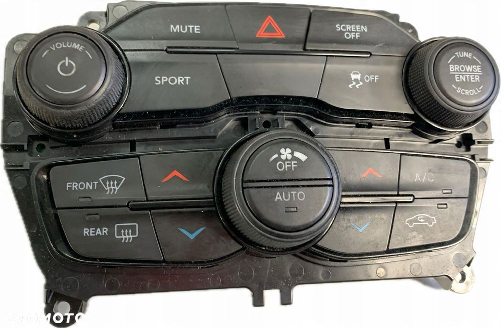 U2 DODGE CHALLENGER 15- PANEL KLIMATYZACJI NAWIEWU RADIA 68293606AE - 9