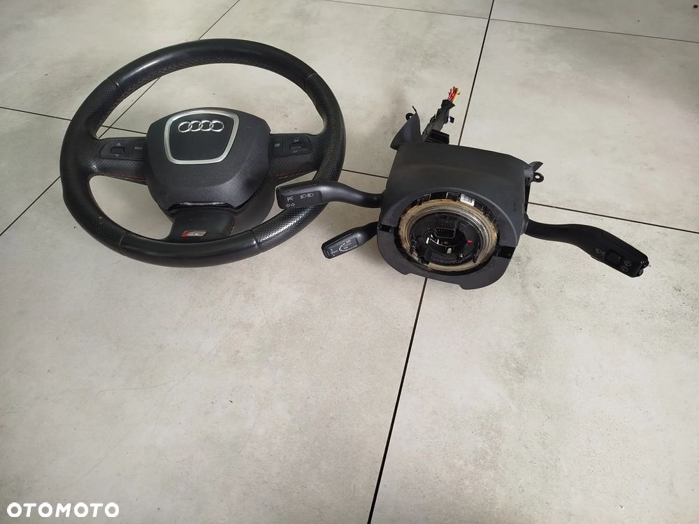 Audi A4 B7 kierownica wielofunkcyjna manetka tempomat - 1