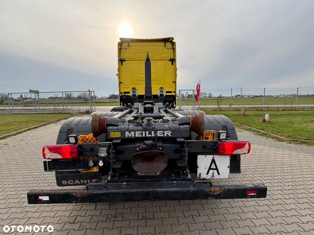 Scania S450 6x2  Meiller RS 21.70 hakowiec , bezwypadkowa , serwis w Scania, (nie HIAB, PALFINGER, VDL, HYVA,) Nowy model NG , model Scania S - 8