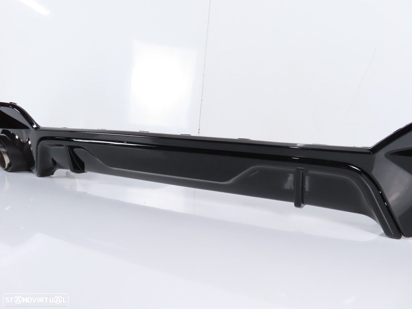 Difusor M Performance com Ponteiras Look Carbono Trás Novo BMW 3 (G20)/BMW 3 Tou... - 4