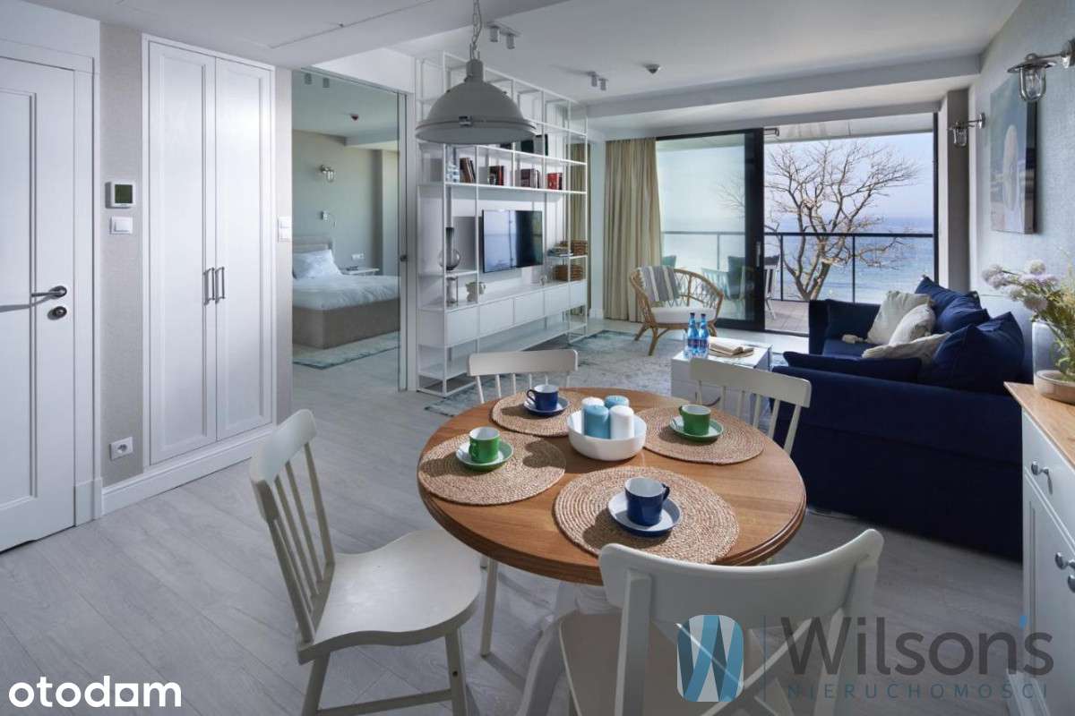 Apartament z tarasem - widok na morze