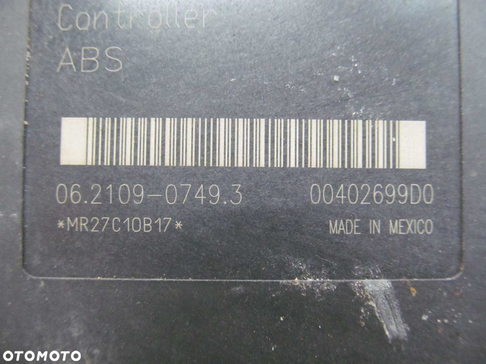 NISSAN CABSTAR MAXITY NT400 07-18 POMPA HAMULCOWA STEROWNIK ABS 062109-07493 47660MA000 062102-04924 - 7