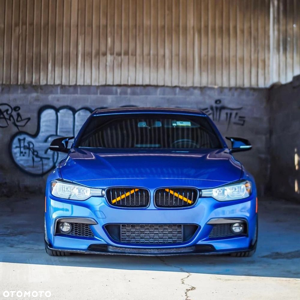 V-brace grill BMW 5 6 7 poprzeczki nakładki 285mm - 9