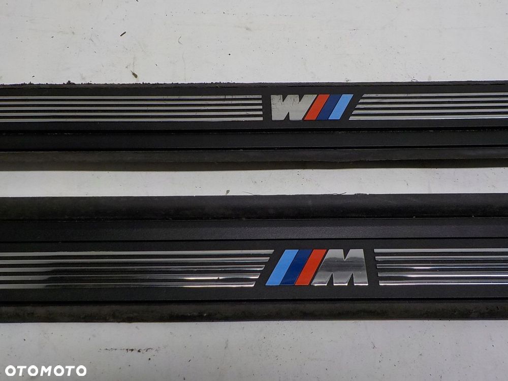 BMW 1 E81 E82 M PAKIET LISTWY NAKŁADKI PROGOWE - 9